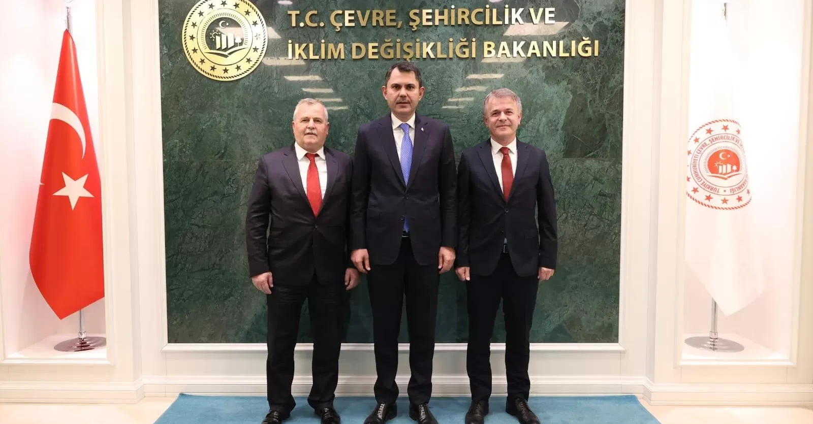 Başkanımız, Sayın Bakanımız Murat KURUM'u ziyaret etti.